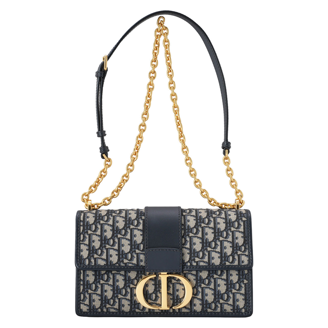 CHRISTIAN DIOR(USED)디올 오블리크 30 몽테인 체인 숄더백